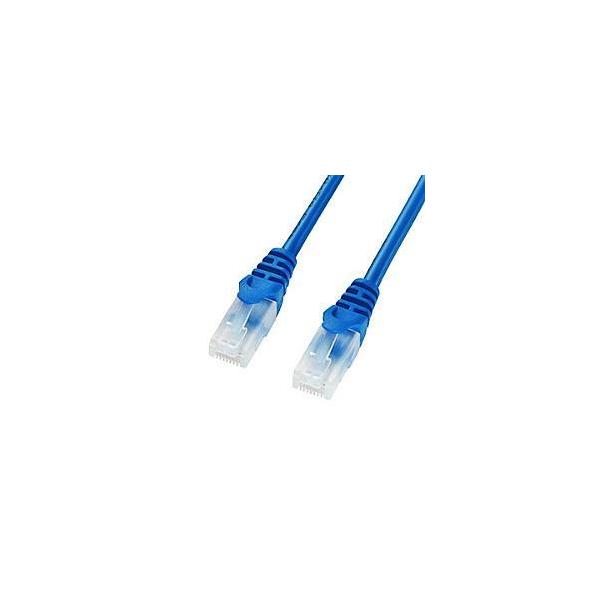 �T�����T�v���C LA-Y5TS-01BL �u���[ �c���܂�h�~ CAT5e LAN�P�[�u�� 1m