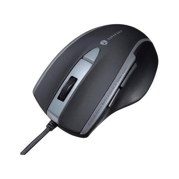 �T�����T�v���C MA-BL168BK �u���b�N �É��L���u���[LED�}�E�X 5�{�^��