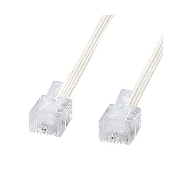 �T�����T�v���C TEL-S2-10N2 �z���C�g ���炩�X�����P�[�u�� 10m