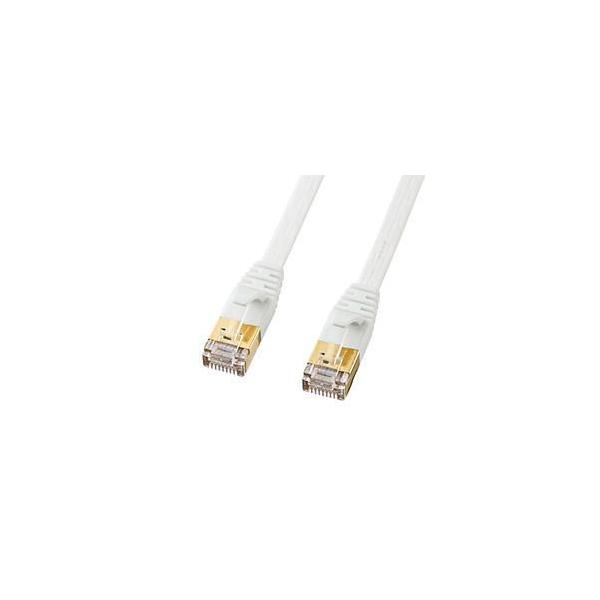 �T�����T�v���C KB-FLU7-05W �z���C�g LAN�P�[�u�� �J�e�S���[7�Ή� ���� 5m