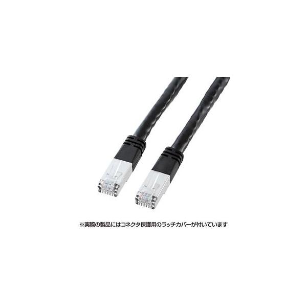 �T�����T�v���C KB-T6POE-15BK �u���b�N PoE�Ή� CAT6 LAN�P�[�u�� 15m
