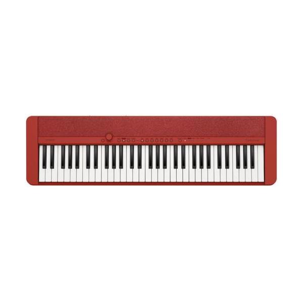 カシオ　CASIO　キーボード Casiotone（カシオトーン） レッド [61鍵盤]　CT-S1RD