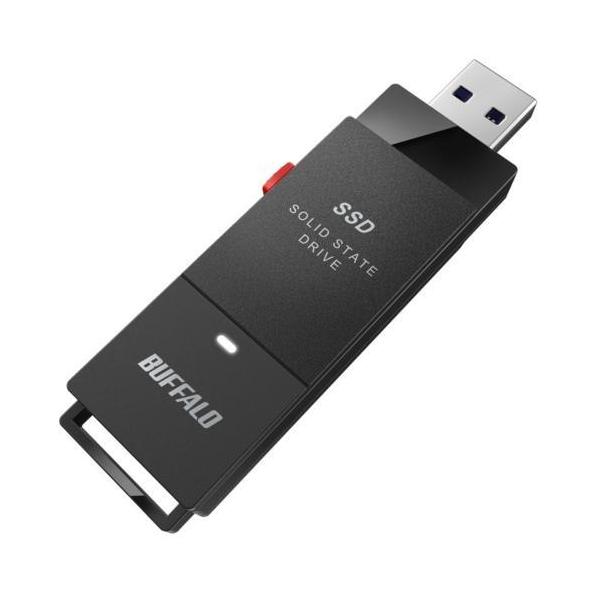 obt@[(BUFFALO) SSD-PUT1.0U3-BKA USB3.2(Gen1) Type-A TV^Ή XeBbN^ MiniStation SSDXeBbNSSD 1TB
