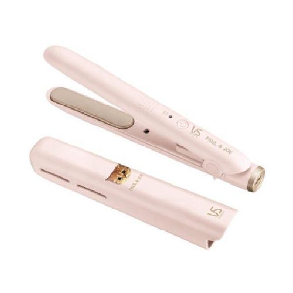 ヴィダルサスーン(VIDAL SASSOON) VSI-1036-PJ ペールピンク モバイルストレートアイロン ポール＆ジョーコラボデザイン 海外対応 USB給電式　軽量