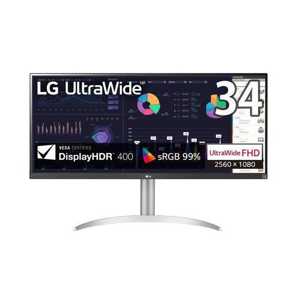 LG�G���N�g���j�N�X(LG) 34WQ650-W LG UltraWide 34�^ UWFHD�E���g�����C�h�f�B�X�v���C
