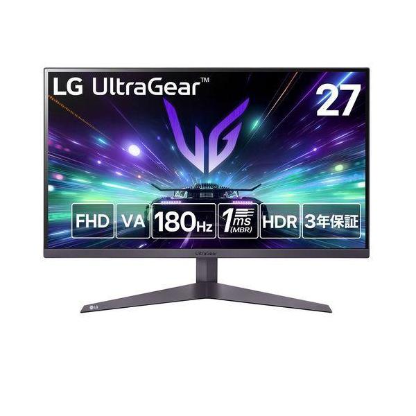 LGエレクトロニクス(LG) 27GS50F-B LG UltraGear 27型 フルHD