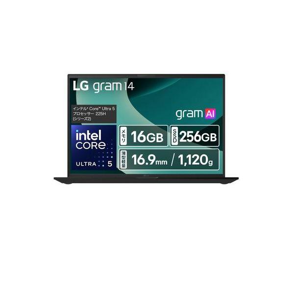 LGエレクトロニクス(LG) 14Z90T-GA52J LG gram 14 14型 Core Ultra 5