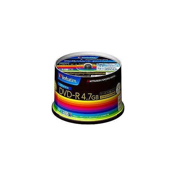 Verbatim(�o�[�x�C�^��) DHR47JDP50V3 �f�[�^�pDVD-R 4.7GB 1��L�^ �v�����^�u�� 16�{�� 50��