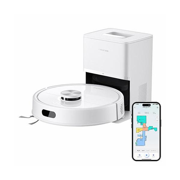【長期保証付】ロボロック(Roborock) ROBOROCK  Q7T+ Q7TP02-04 ロボット掃除機 吸引力 10000Pa 自動ゴミ収集 高性能紙パック eccurrent_6936905902887