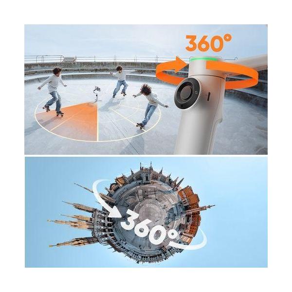 Insta360  Insta360 Flow2 Pro(�T�~�b�g�E�z���C�g) �X�}�[�g�t�H���pAI�W���o�� �N���G�C�^�[�L�b�g Apple DockKit�Ή� CINSABQB-FLOW205 FLOW2PROWHT ���i�摜3