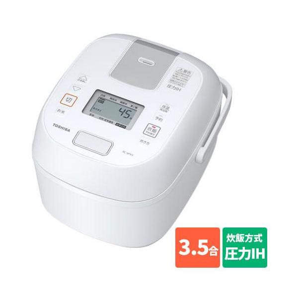 【保証期間内】TOSHIBA RC-6PXV 炊飯器 TOSHIBA 東芝 TOSHIBA 炊飯器 3.5合 圧力IH ブラック RC-6PXV-K