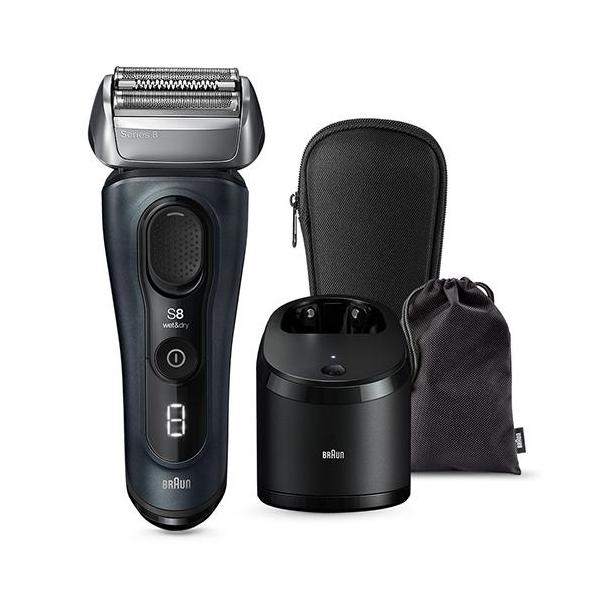 長期保証付】ブラウン(BRAUN) 8563CCV(グレー) シリーズ8 電気 長期保証付】ブラウン(BRAUN) 8563CCV(グレー) シリーズ8 電気