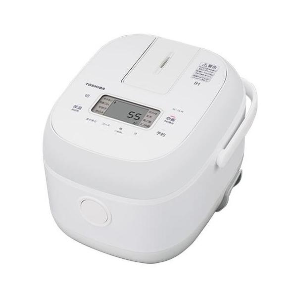 新品未使用　TOSHIBA 東芝　ジャー炊飯器　RC-5SL ホワイト　3合炊き 長期保証付】東芝(TOSHIBA) RC-5XW-W ホワイト IH炊飯器 3合 : EC