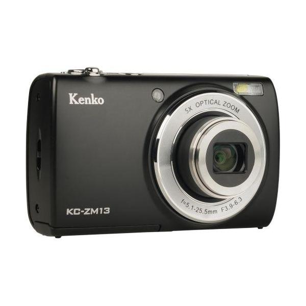 長期保証付】ケンコー(Kenko) KC-ZM13-BK ブラック 1600万画素