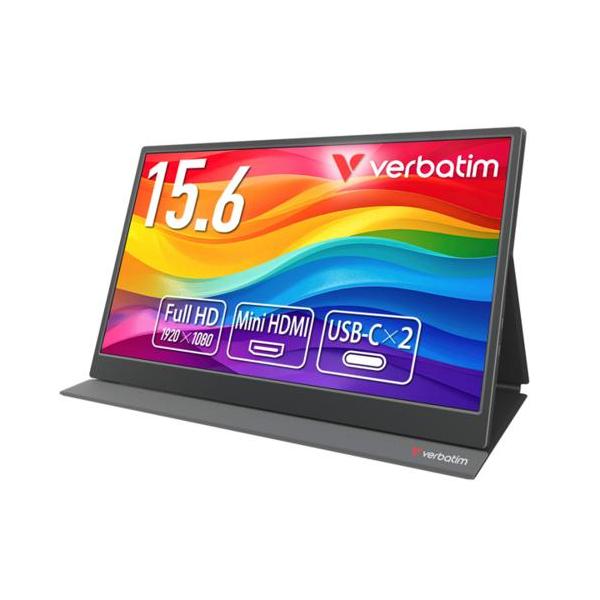 長期保証付】Verbatim(バーベイタム) MM156VB5 15.6型 フルHD モバイル
