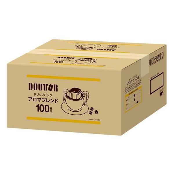 他サイト： ドトール ドリップパック アロマブレンド 100杯[代引不可]の商品画像