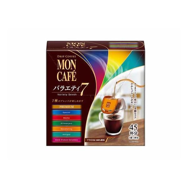 他サイト： 片岡物産 ドリップコーヒー モンカフェ バラエティセブン 45袋[代引不可]の商品画像
