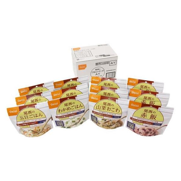 尾西食品 尾西のごはんシリーズ AY 12食セット[代引不可] : ECカレント