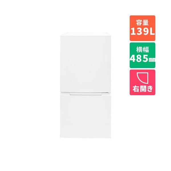 【ドリーム尾浜店】2ドア冷蔵庫　139L　SKジャパン　SR-A140NF　2022年製　WH　※動作確認〇　※正面打痕、キズ、スレ等あり　高さ(H)114.5×幅 (W)48.5× 奥行(D)60.1(cm) ドリーム尾浜店】2ドア冷蔵庫 139L SKジャパン SR-A140NF 2022年製 WH