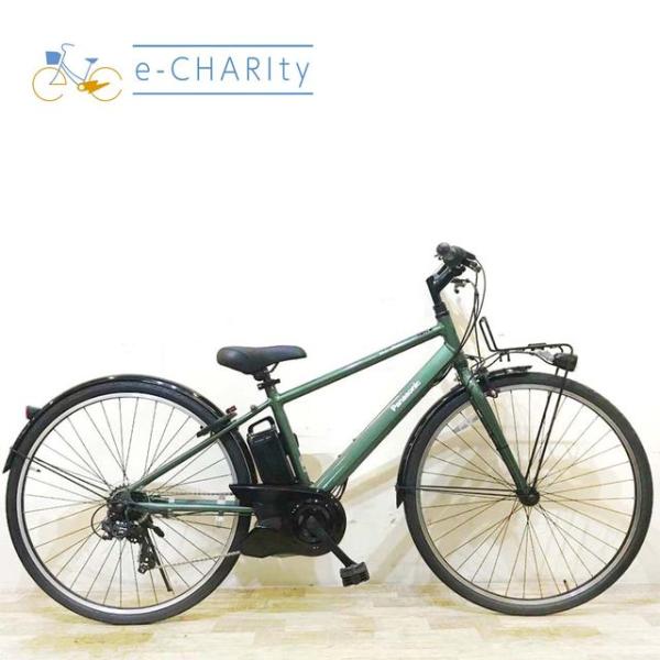 整備済☆Panasonic Velo-Star パナソニック ベロスター 700×38C 電動アシスト中古車 echari_kc027