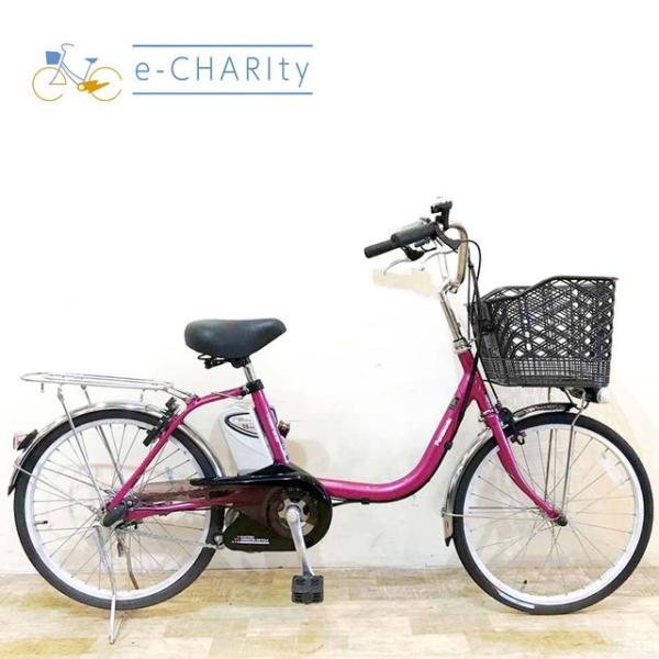 Panasonic（パナソニック） 電動自転車 中古 小径車 ビビSS 20 ピンク