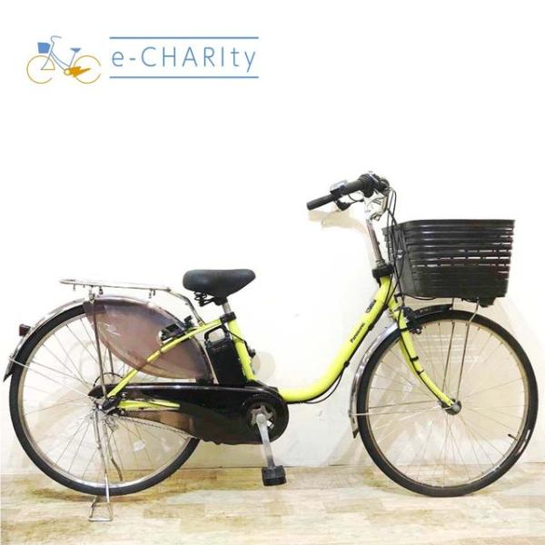 Panasonicパナソニック電動アシスト自転車26インチ16A hグリーン ☆グリーン 16Ah ☆ Panasonic新型電動アシスト自転車26インチ