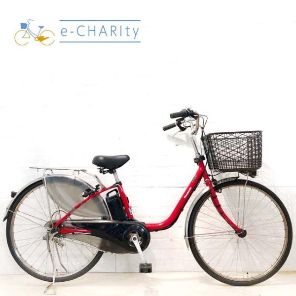 ママチャリ　電動自転車　電動アシスト自転車 Panasonic（パナソニック） 電動自転車 中古 ママチャリ ビビ DX