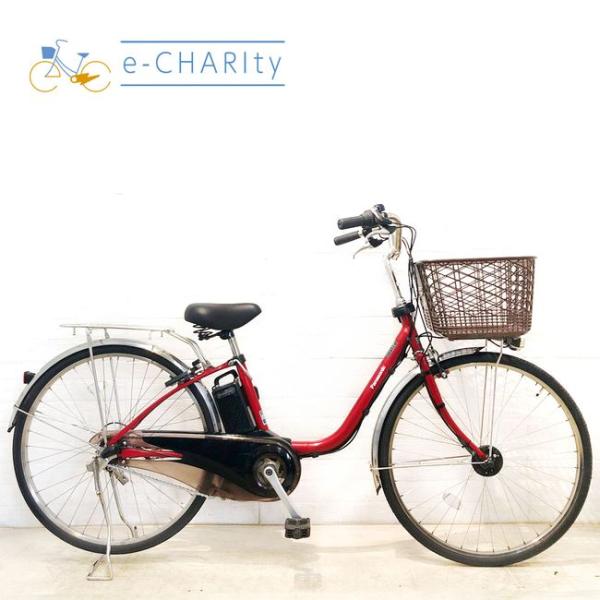 美品 電動自転車 パナソニック ママチャリ 26型 Panasonic（パナソニック） 電動自転車 中古 ママチャリ ビビ DX