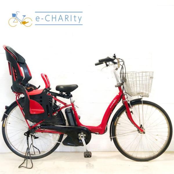 YAMAHA（ヤマハ） 電動自転車 中古 子供乗せ PAS ラフィーニ L レッド