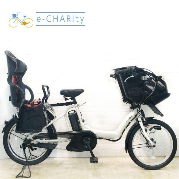 電動アシスト自転車　電動自転車　３人乗り　YAMAHA　pas kiss mini(中古) YAMAHA（ヤマハ） 電動自転車 中古 子供乗せ PAS Kiss mini パス