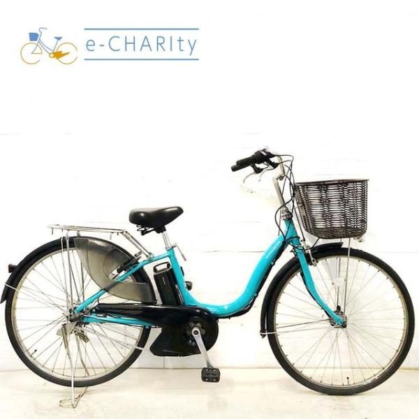 YAMAHA（ヤマハ） 電動自転車 中古 ママチャリ PAS ナチュラL ブルー