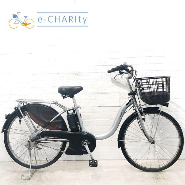 YAMAHA（ヤマハ） 電動自転車 中古 ママチャリ PAS ウィズ シルバー 24