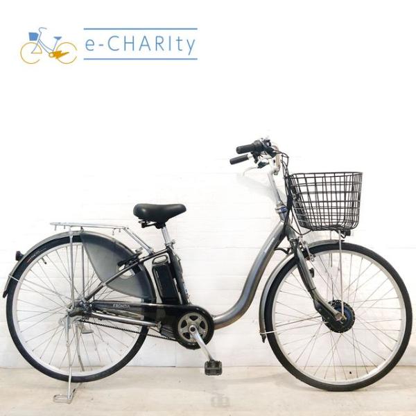 ブリジストン・アシスタ電動アシスト自転車未確認の為ジャンク扱い関東圏配送可能 ヘッドレスト付チャイルドシート搭載アシスタU STD ブリヂストン