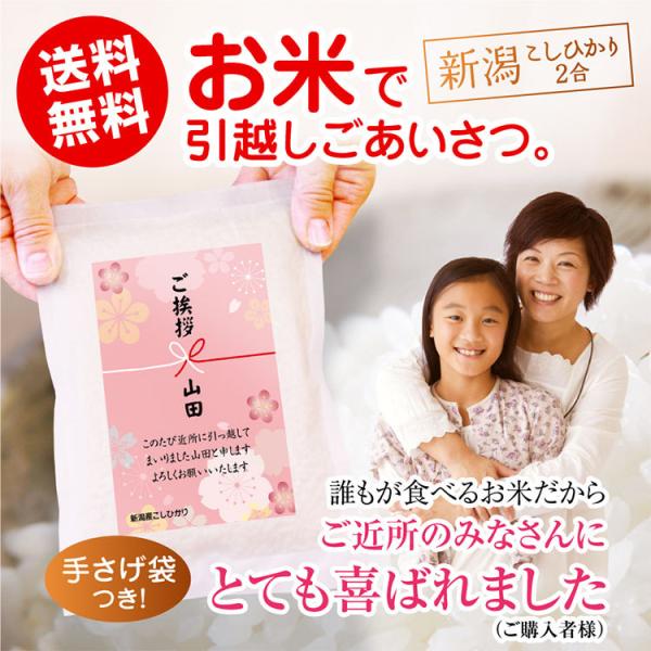 新潟産コシヒカリ 2合 真空パック