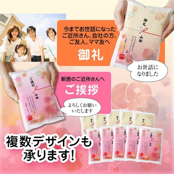 米 引っ越し 挨拶 品 新潟産 コシヒカリ3合 5袋セット