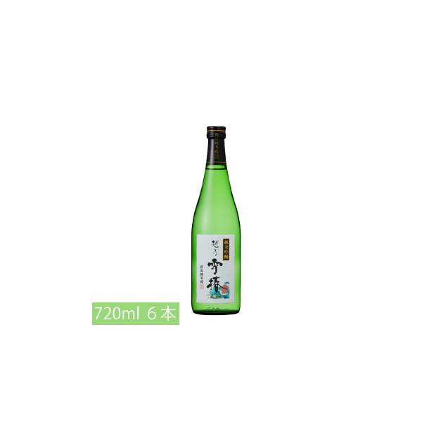 越乃雪椿 日本酒 純米吟醸 花ラベル 720ml 6本(まとめ買い) : 越後銘門