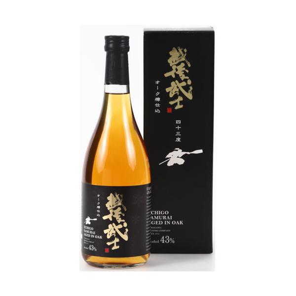 産地直送)越後武士 えちごさむらい エイジドインオーク 720ml オーク樽