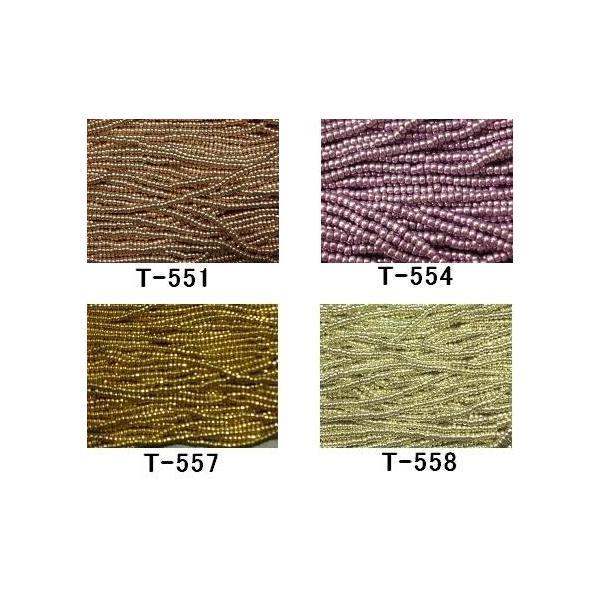 [AA004]TOHOシードビーズ 特小 糸通し【20％OFF】（約1m・960粒入）《仁丹メッキ》[RPT]