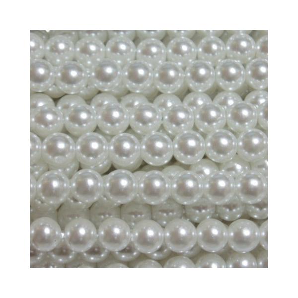 [AC002]TOHOパールビーズ(業務用) 白(No.200) 2mm 60インチ(約770粒)[RPT]