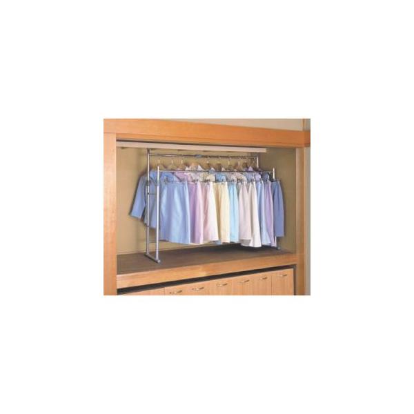他サイト： IRISOHYAMA アイリスオーヤマ ハンガー 押入れ 幅75〜130×奥行40×高さ82〜100cm OSH-Y27の商品画像