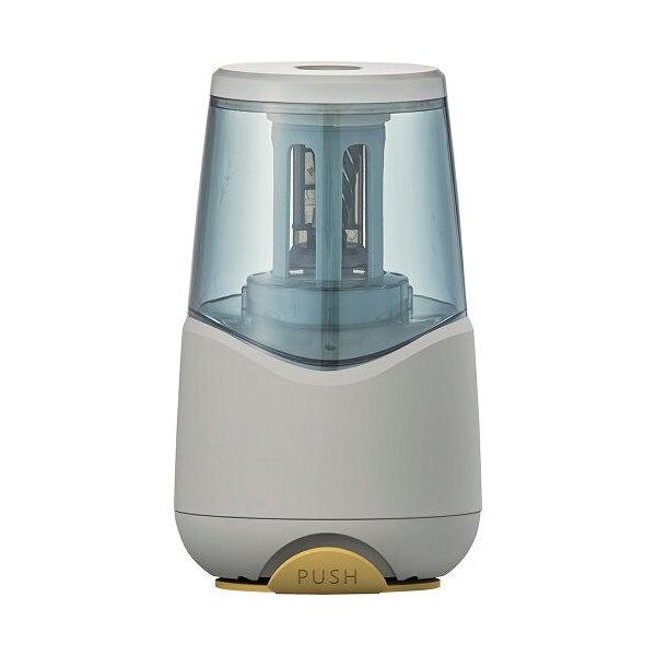 他サイト： クツワ 鉛筆削り 充電式 ミルキーグレー RS038GYの商品画像