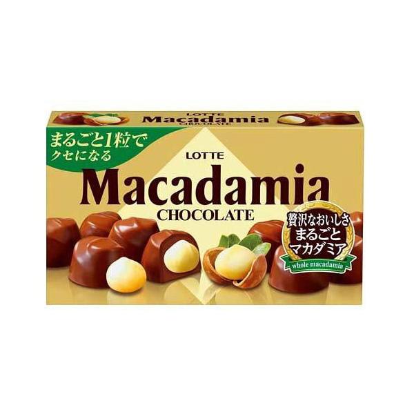 【50点】マカダミアチョコレート　ロッテ　チョコレート ロッテ マカダミアチョコレート 入数:10 : ECJOY! - 通販 - Yahoo