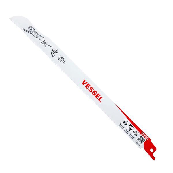 VESSEL ベッセル セーバーソーブレード チーター 金属 鉄工用 14山 刃厚0.9mm 全長250mm SBC-1425-1