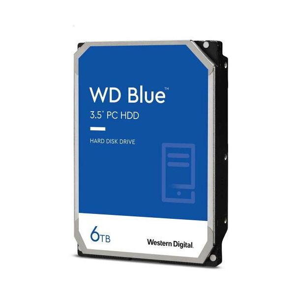 新品未使用WD60EZAX WD Blue 6TB 3.5インチ SATA 6G WESTERN DIGITAL WD60EZAX WD Blue SATA 6Gb/s 256MB 6TB 5400rpm 3.5