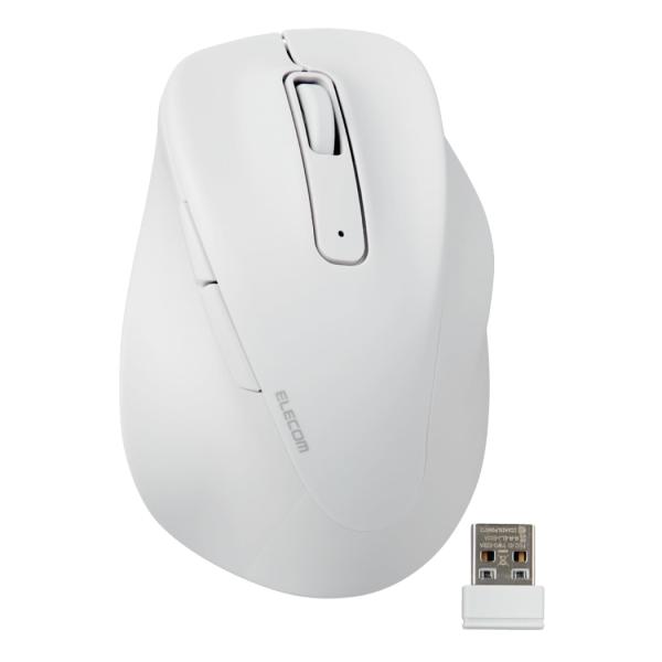 ELECOM エレコム マウス/EX-G/右手用/XLサイズ/無線/5ボタン/ホワイト(M-XGXL30DBSKWH)