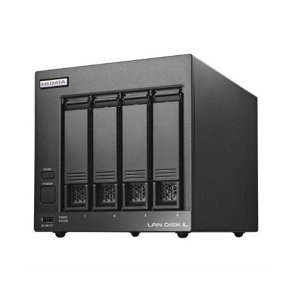 IODATA アイオーデータ 法人向け4ドライブNAS(ネットワークHDD)5年保証 4TB(HDL4-LV04)