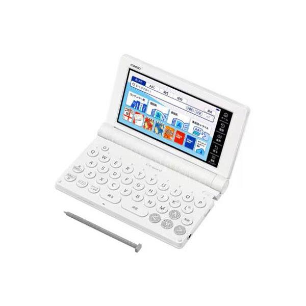 カシオ　CASIO　電子辞書 エクスワード EX-word 中学生モデル 180コンテンツ収録 ホワイト　XD-SA3900WE