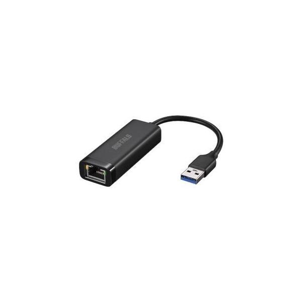 BUFFALO バッファロー LUA6-U3-AGTE-BK Giga USB3.2 Gen1対応 有線LANアダプターType-A対応