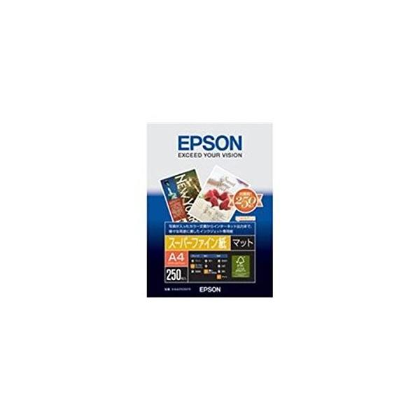 他サイト： EPSON エプソン スーパーファイン紙 (A4/250枚)(KA4250SFR)の商品画像