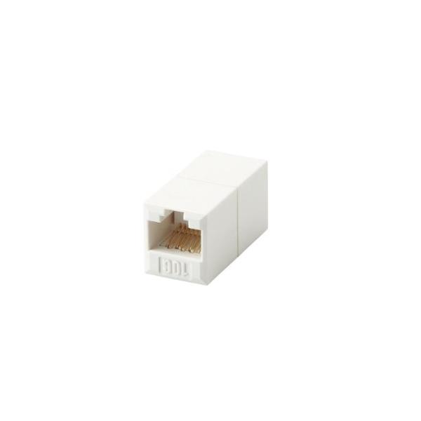 ELECOM エレコム CAT6A対応 コンパクトRJ45延長コネクタ(LD-RJ45JJ6AY2)